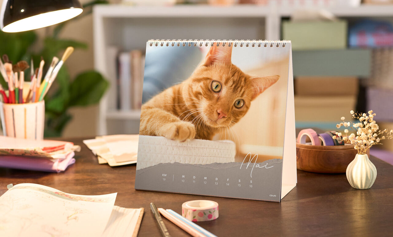 Calendario da tavolo Quadrato